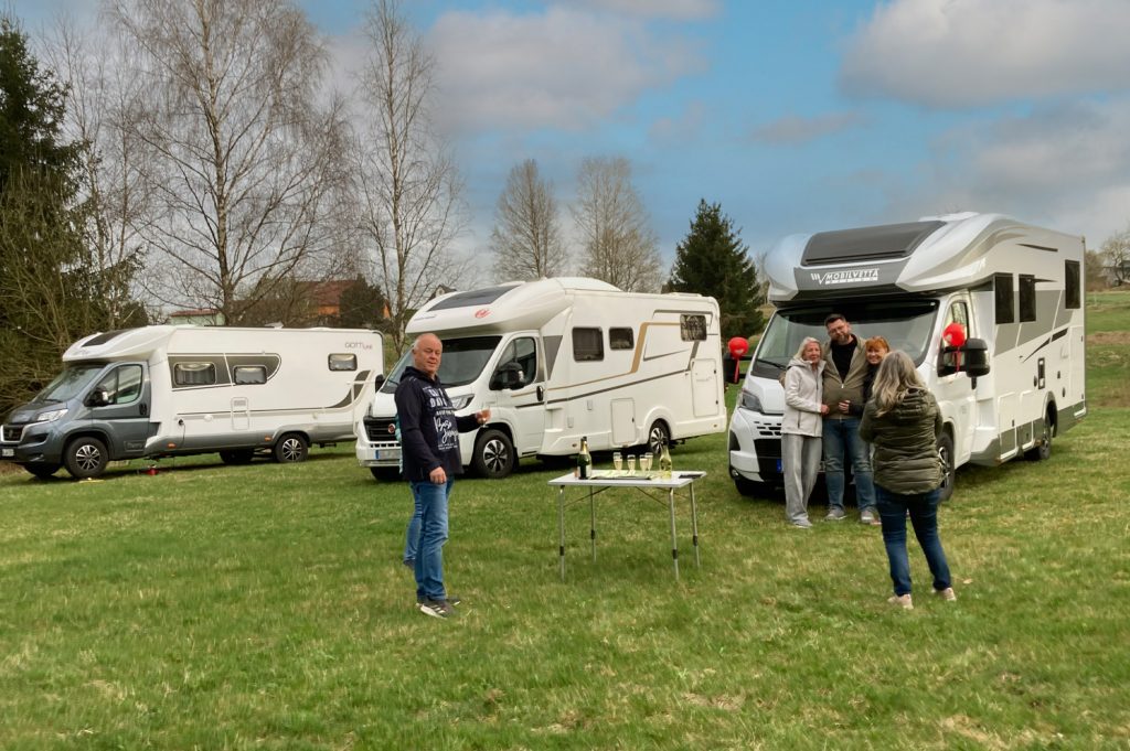 Campertreffen auf unserem Hof Wiesengrundalm
